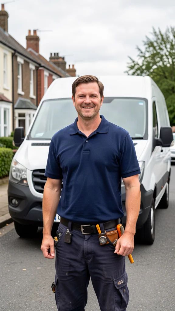 Photograph of Wayne Wrankmore, bathroom fitter in Bristol